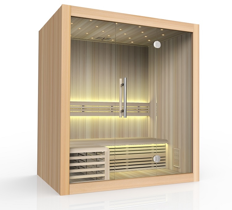 Handschrift Verdragen Productiecentrum Sauna Linee 180 Deluxe, de thuis sauna vanaf € 2599,-